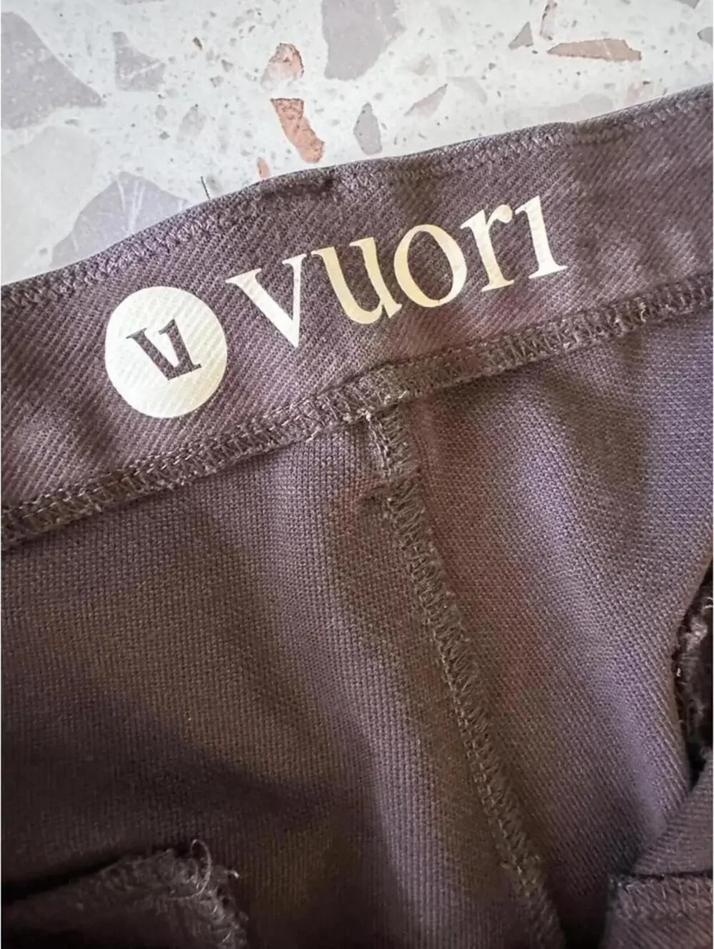 Vuori Everything Chino Pants Slim Fit Stretch Performance Maroon 35